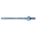 Midwest Fastener Wedge Anchor, 1/2" Dia., 10" L, Steel Zinc Plated, 25 PK 04132